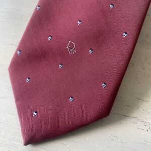 Christian Dior Brown Tie